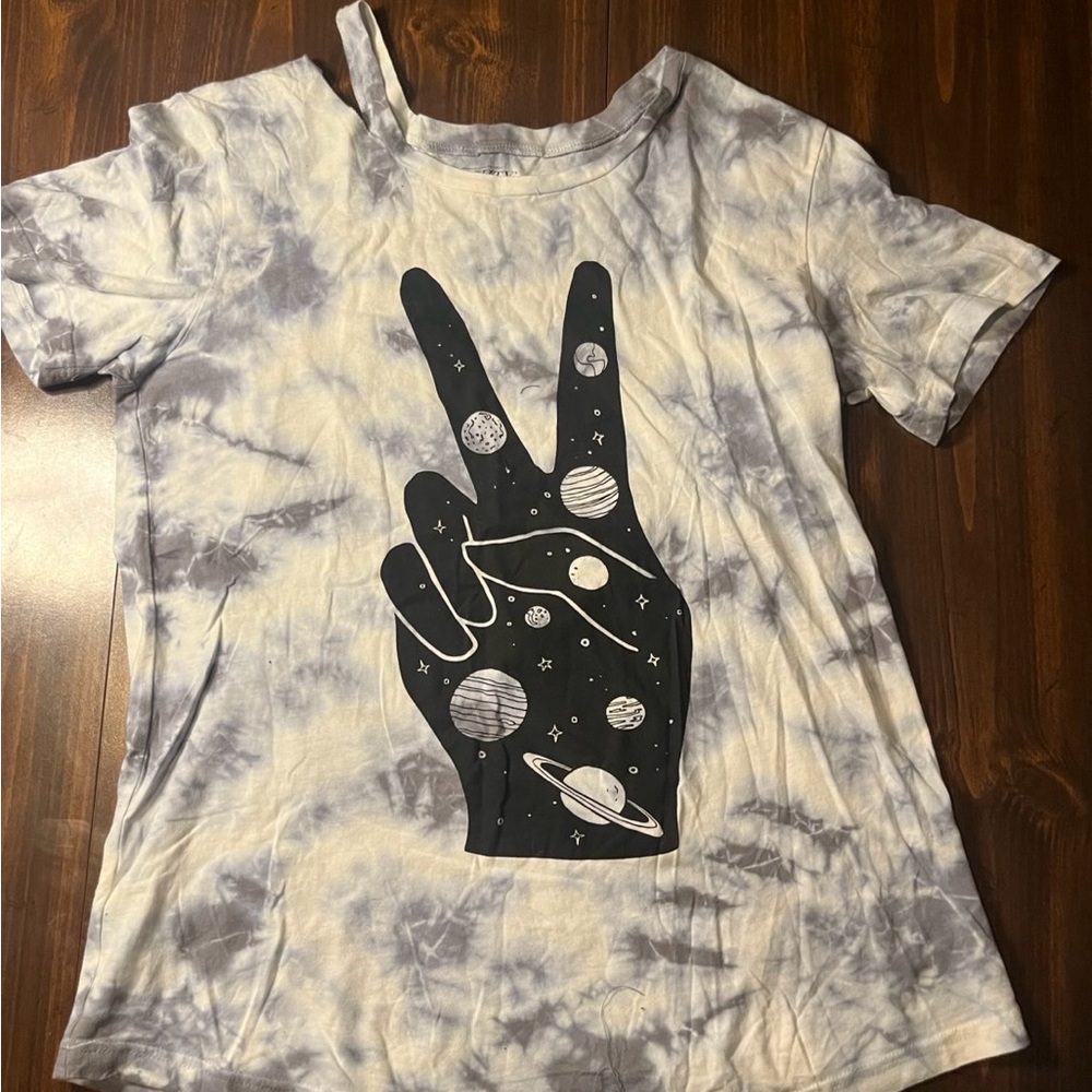 Mighty Fine Cosmic Hand Tie-Dye Tee